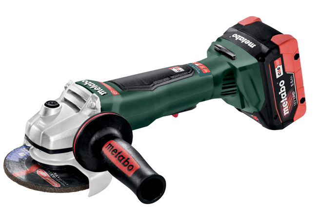 Metabo WPB 18 LTX BL 115 4.5 Inch Cordless Angle Grinder from Columbia Safety
